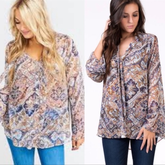 Show Me Your MuMu Tops - SMYM Zuko Bell Sleeve Top